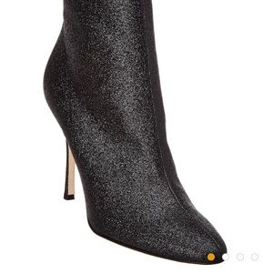 Manolo Blahnik leather booties